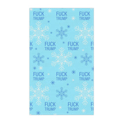 Subtle Trump Snowflake Towel