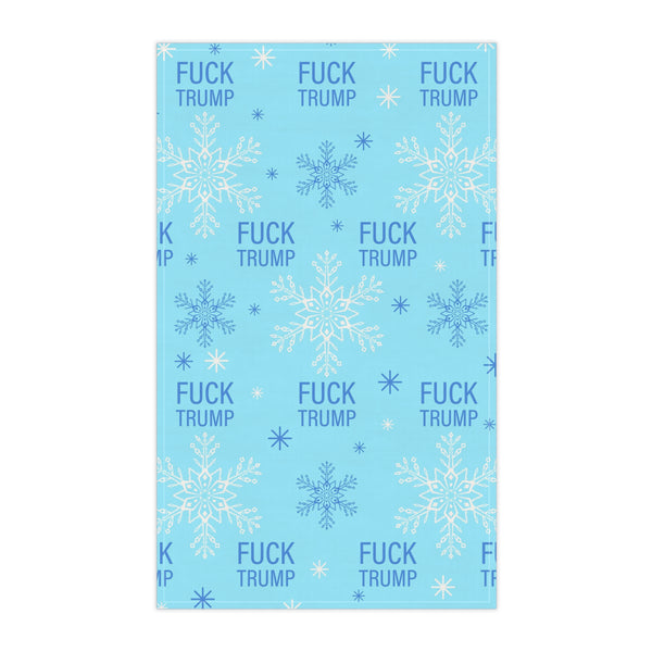 Subtle Trump Snowflake Towel