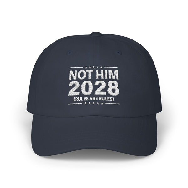 Not Him 2028 Rules Are Rules Hat
