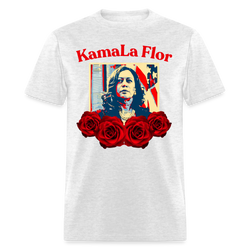 KamaLa Flor T Shirt - light heather gray