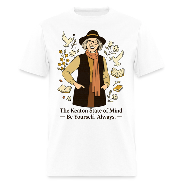 Diane Keaton T Shirt - 14 - white