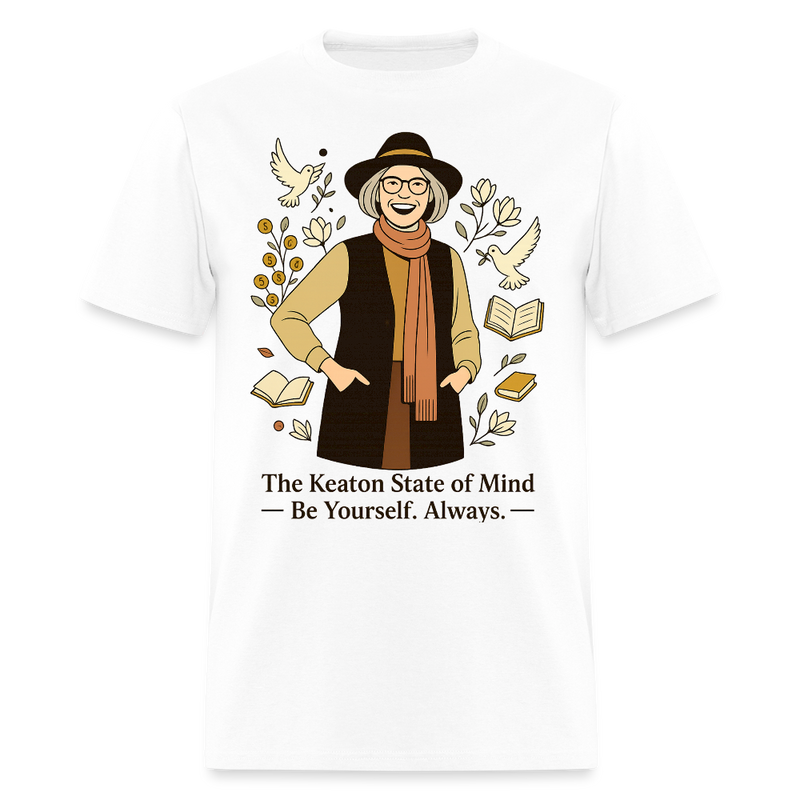 Diane Keaton T Shirt - 14 - white