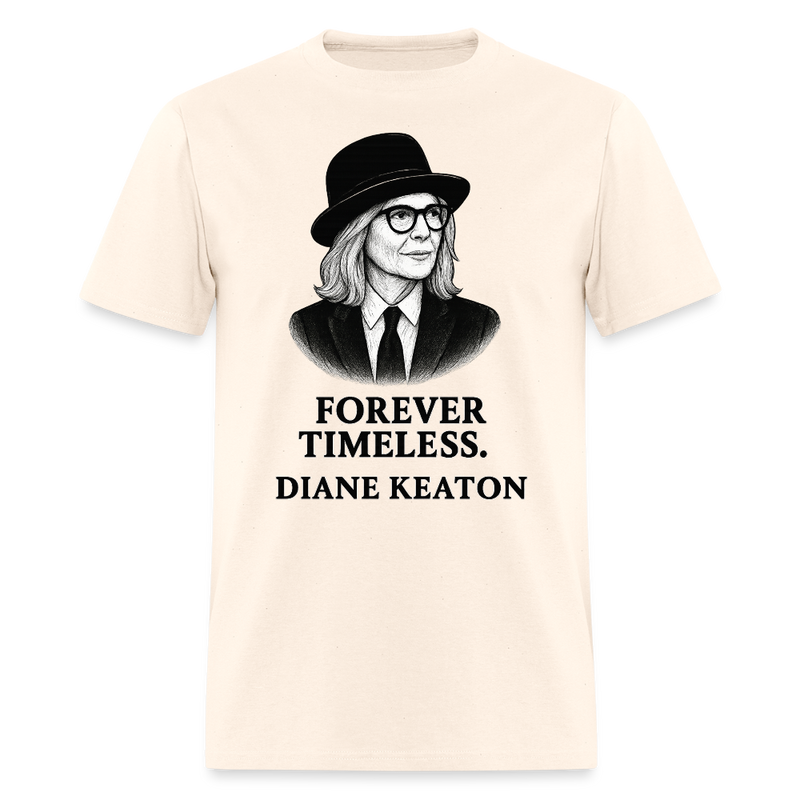 Diane Keaton T Shirt - 9 - natural