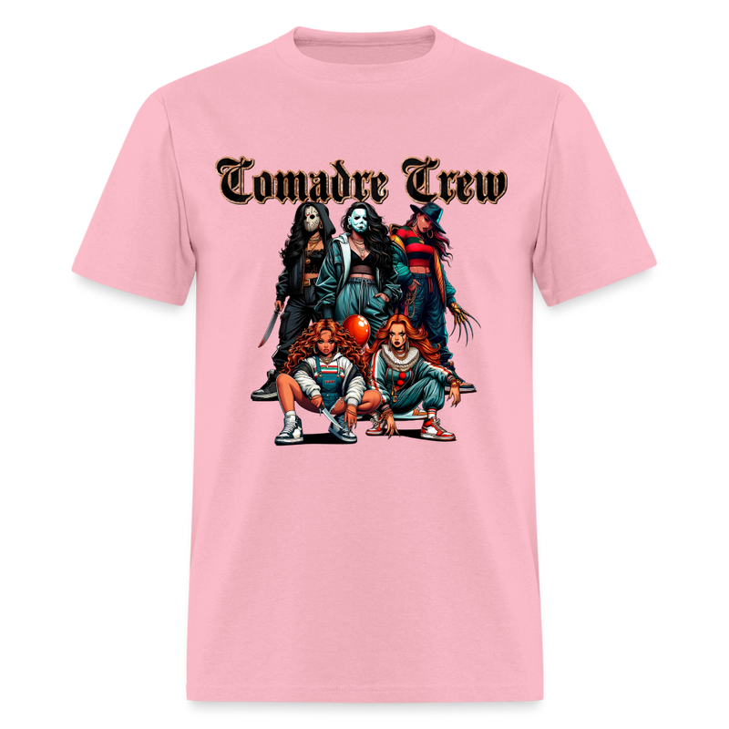 Comrade Crew T Shirt - pink