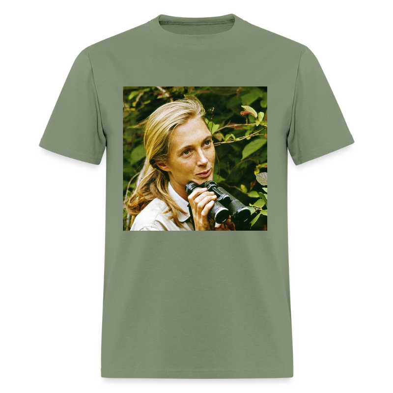 RIP Jane Goodall T Shirt - military green