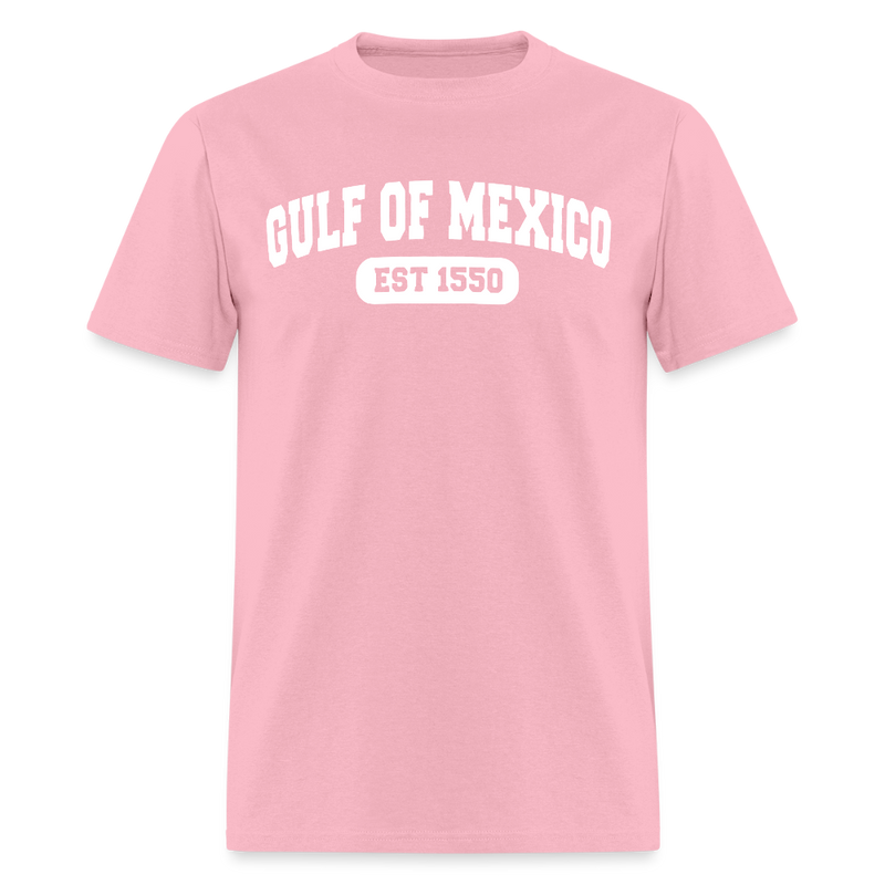 Gulf of Mexico Est. 1550 T Shirt - 7 - pink