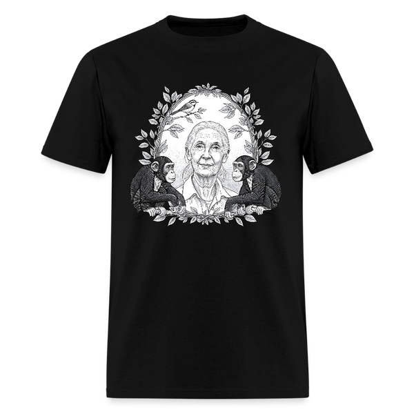 RIP Jane Goodall T Shirt - 3 - black