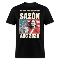 The White House Just Got Some Sazón T Shirt - black