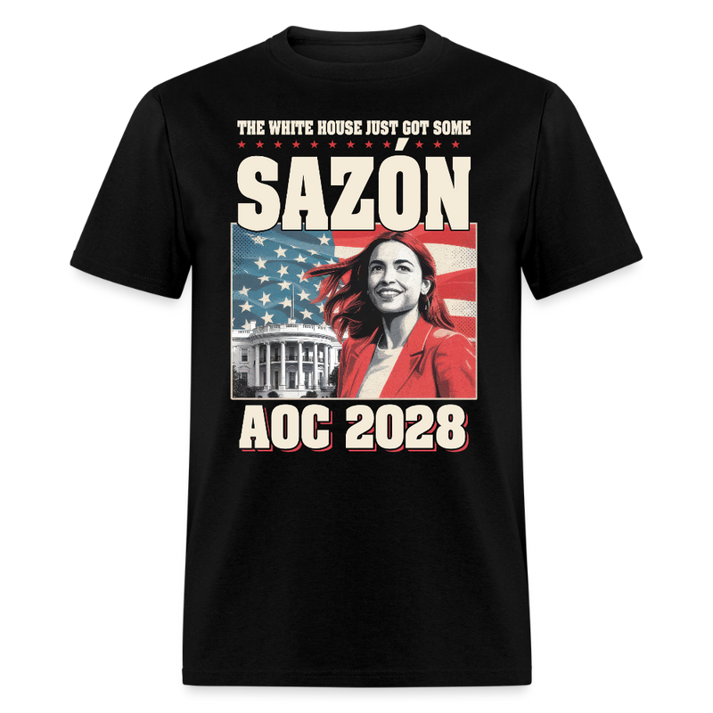 The White House Just Got Some Sazón T Shirt - black