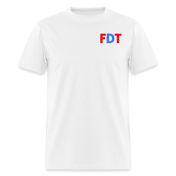 FDT Trump Is Elon's B*tch T Shirt - white