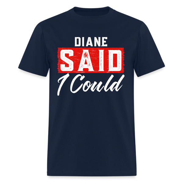 Diane Keaton T Shirt - 29 - navy
