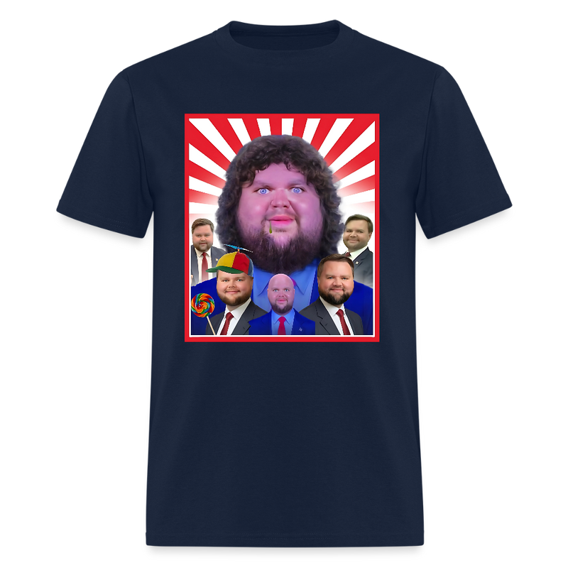Baby JD Vance Meme T Shirt - navy