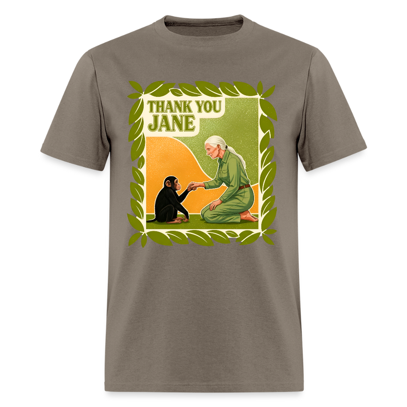 Thank You Jane Goodall T Shirt - 4 - safari