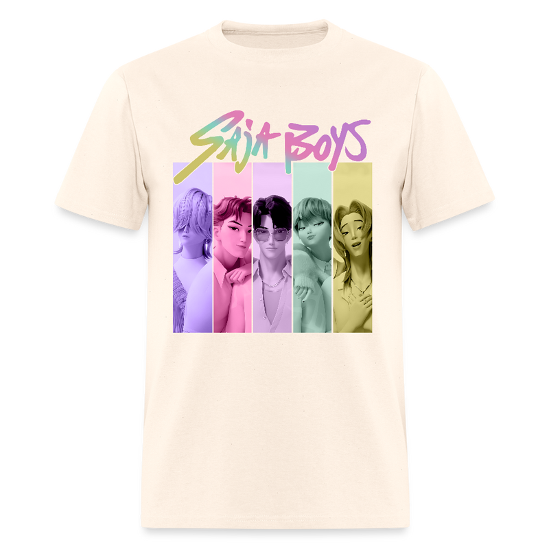 Saja Boys Kpop Demon Hunters Vintage T Shirt - natural