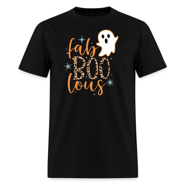 Fab Boo Lous Halloween T Shirt - black
