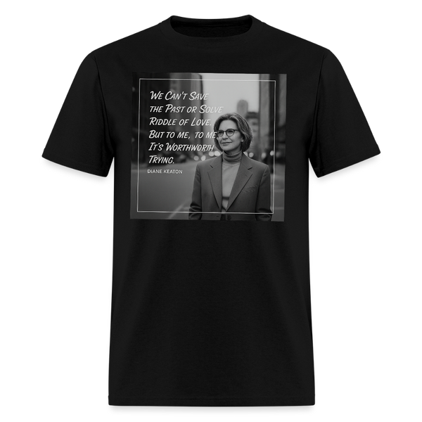 Diane Keaton T Shirt - 15 - black