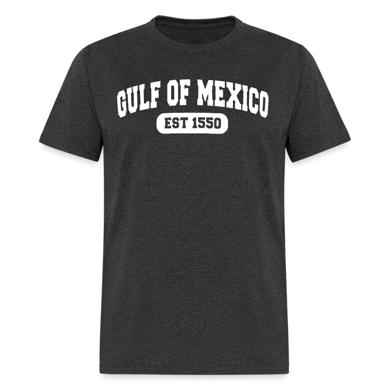 Gulf of Mexico Est. 1550 T Shirt - 7 - heather black