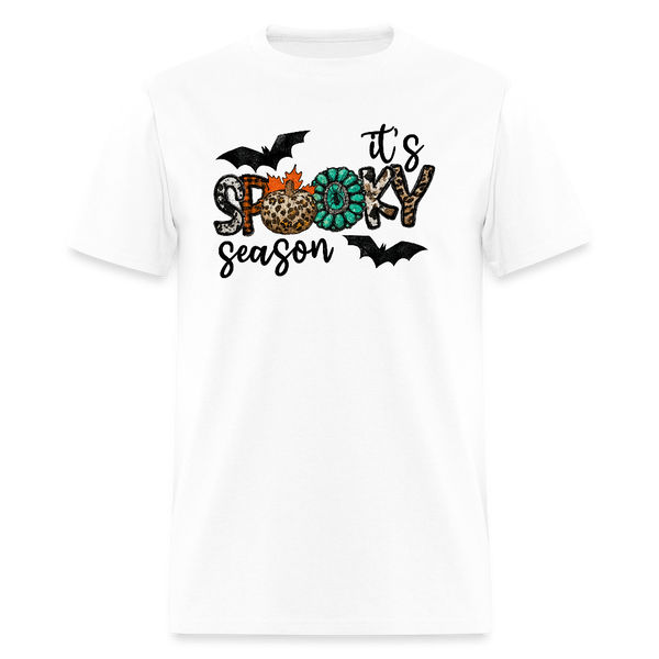 It's Spooky Season Halloween T Shirt - white