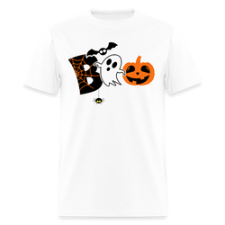 Boo Halloween T Shirt - 3 - white