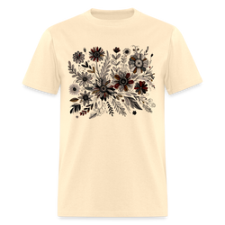 Boho Floral Shirt Anti Trump T Shirt - natural
