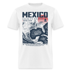Gulf of Mexico Est. 1550 T Shirt - 6 - white