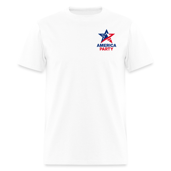 Elon Musk For President Make Speech Free Again 2028 T Shirt - white