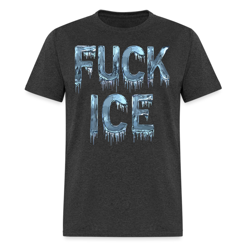 Anti Trump Abolish ICE T Shirt - heather black