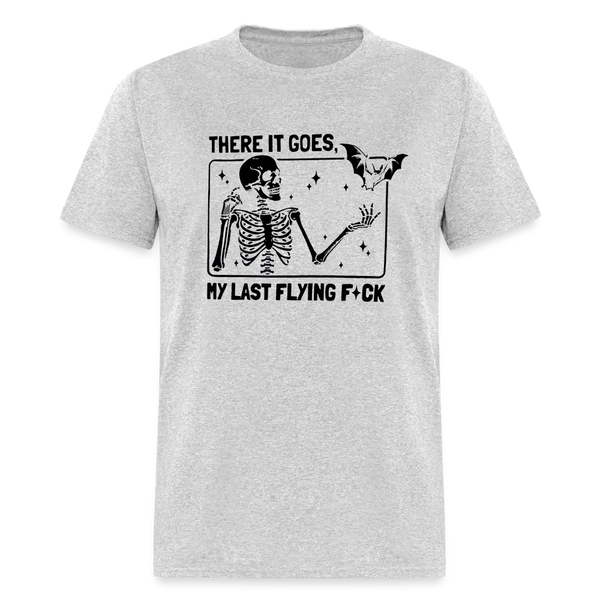 My Last Flying F*** T Shirt - heather gray