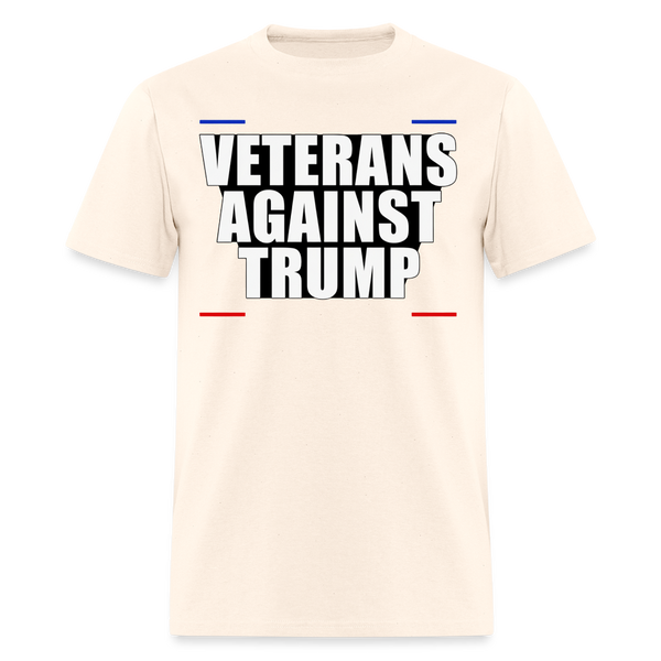 Veterans Againts Trump T Shirt - 5 - natural