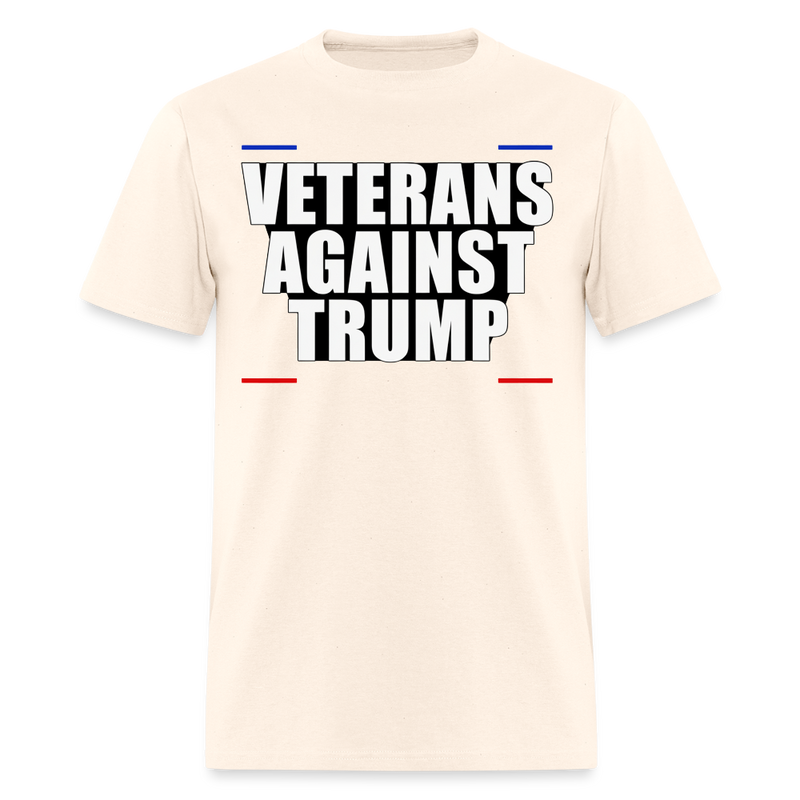 Veterans Againts Trump T Shirt - 5 - natural