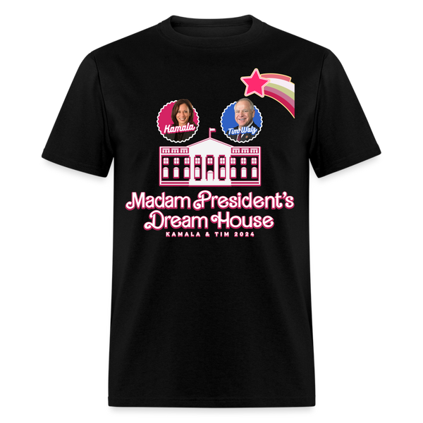 Madam President's Dream House T Shirt - black