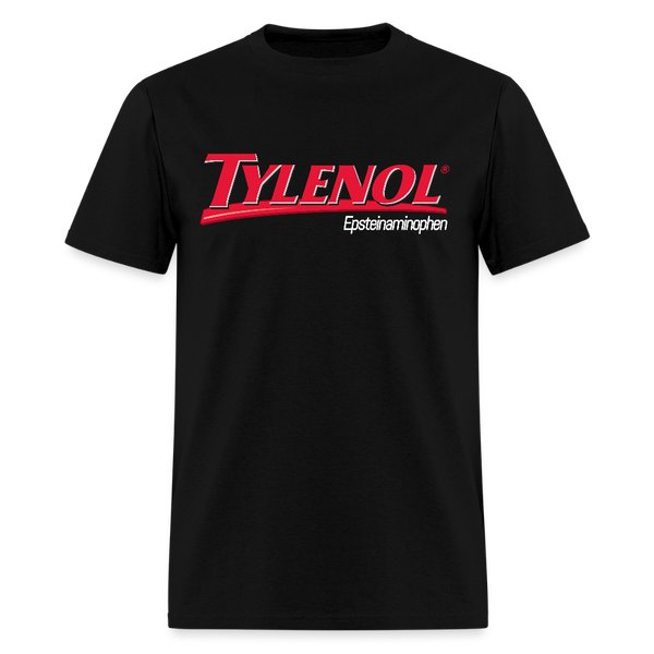 Tylenol Epsteinaminophen Black T Shirt - black