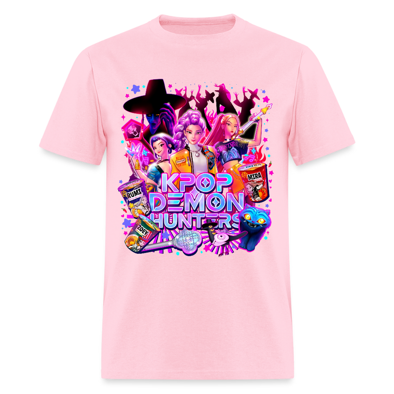 Kpop Demon Hunters Halloween T Shirt - pink