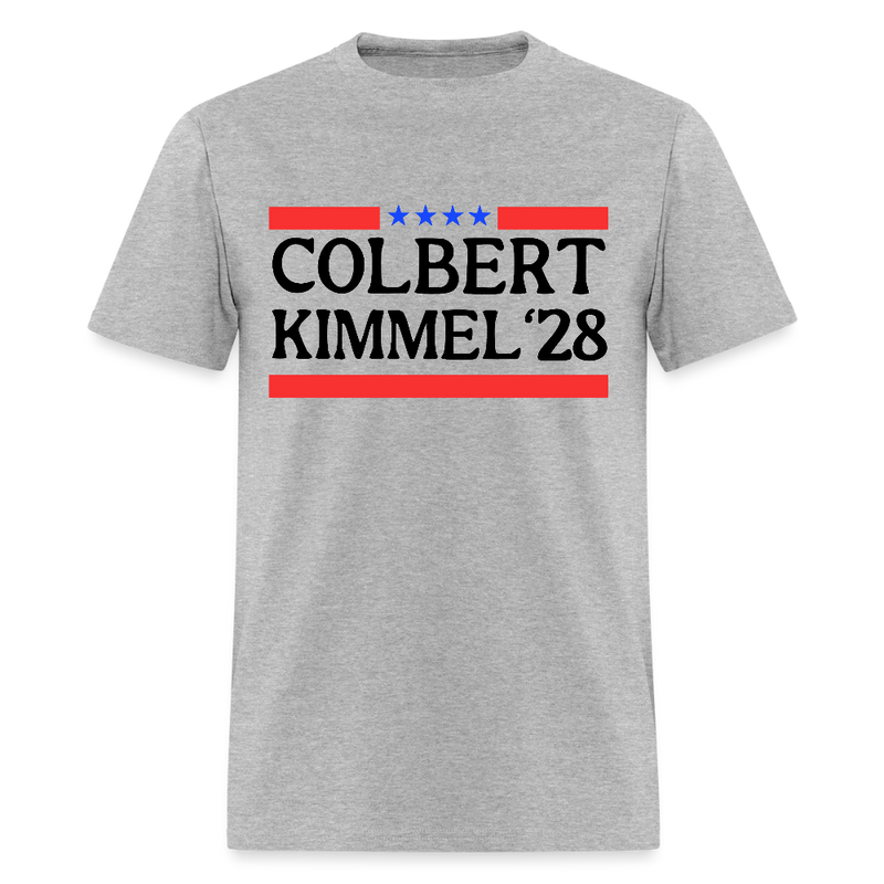 Colbert Kimmel 2028 T Shirt - heather gray
