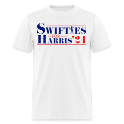 Swifties For Harris T Shirt - white