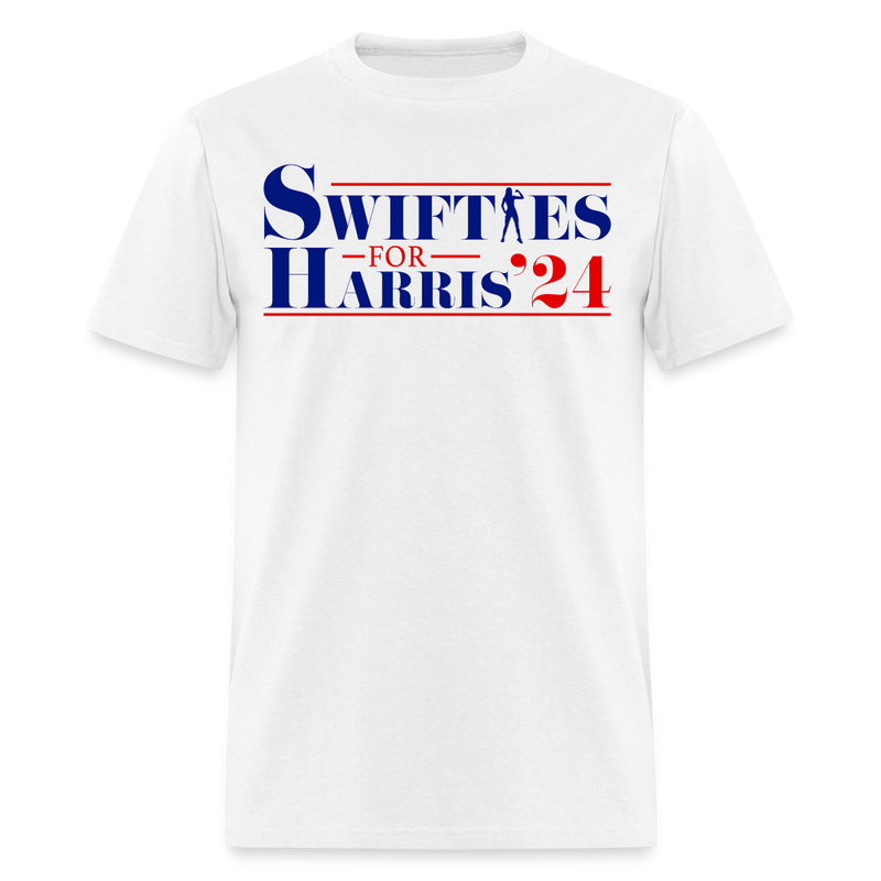 Swifties For Harris T Shirt - white