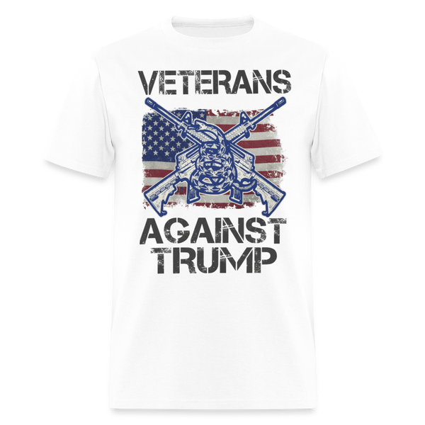 Veterans Againts Trump T Shirt - 11 - white