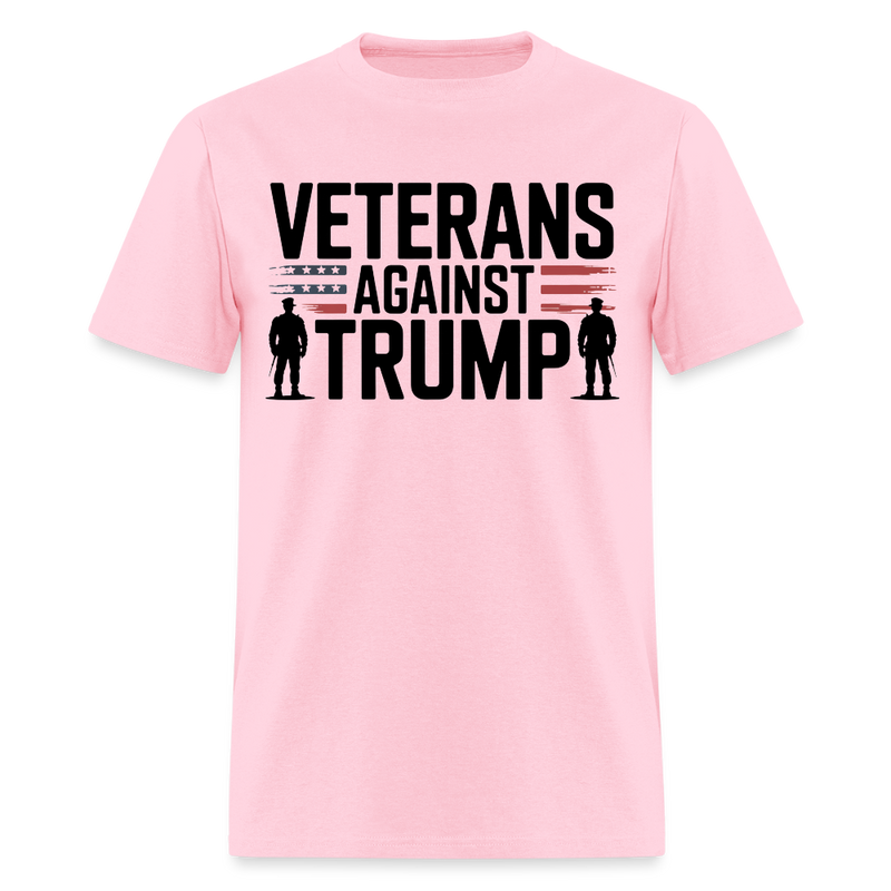 Veterans Againts Trump T Shirt - 12 - pink