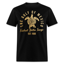 Gulf Of Mexico Foxtrot Delta Tango T Shirt - black