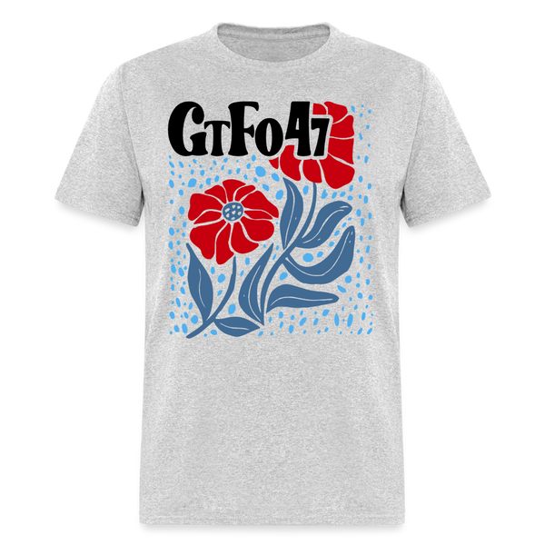 GTFO47 T Shirt - heather gray
