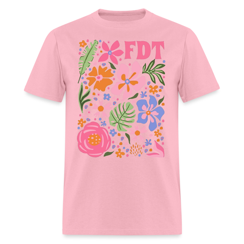 Subtle Anti Trump FDT T Shirt - pink