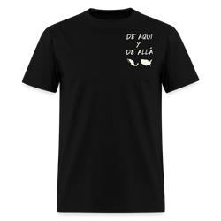 We Are Not Lost Between Two Worlds T Shirt - black