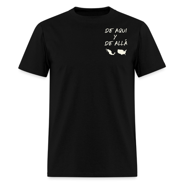 We Are Not Lost Between Two Worlds T Shirt - black