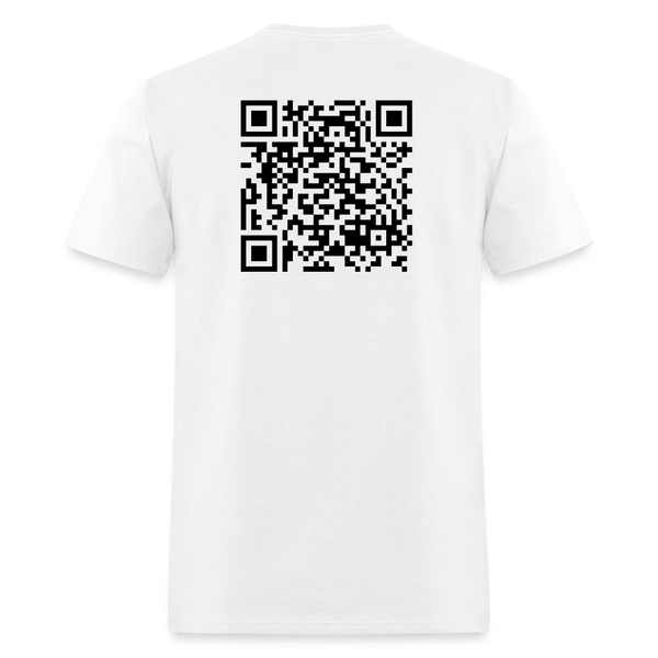 You're Looking Great QR Code T Shirt - white
