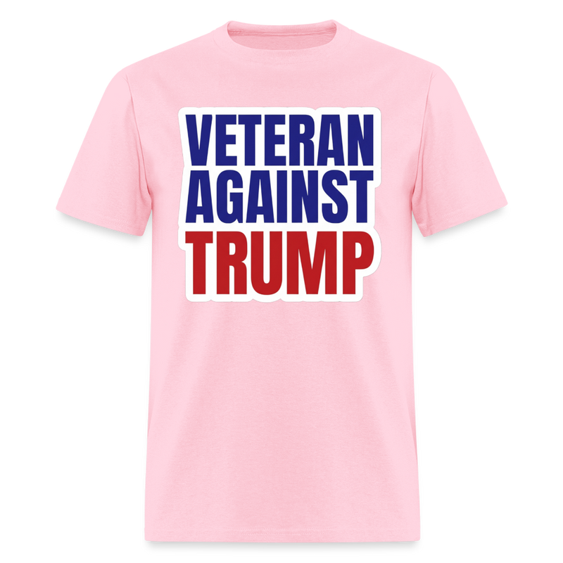 Veterans Againts Trump T Shirt - 16 - pink