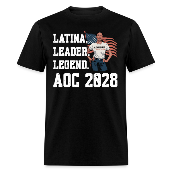 Latina Leader Legend AOC 2028 T Shirt - black