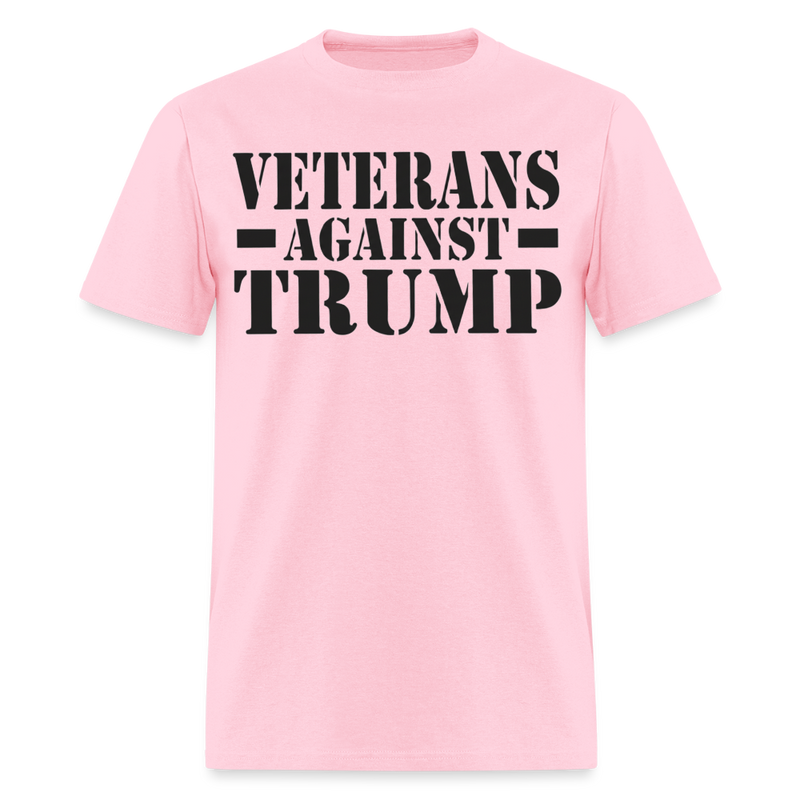 Veterans Againts Trump T Shirt - 13 - pink