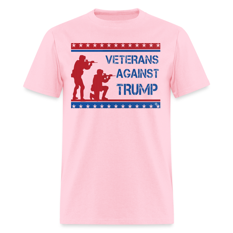 Veterans Againts Trump T Shirt - 8 - pink