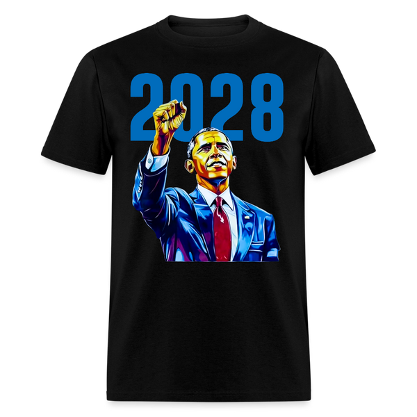Obama 2028 T Shirt - 2 - black