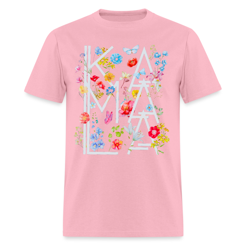 Kamala Vintage Floral T Shirt - pink